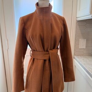 41 Hawthorn Rich Brown Women's Trench Coat
